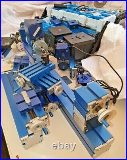 Metal Multipurpose Power Tool Lathe Drilling Milling DIY Kit worth over £700+