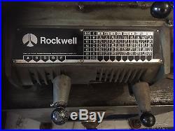 Metal lathe Rockwell 14 x 42 with Aloris tool holder