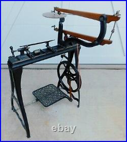 Millers Falls Tool Co. Companion ANTIQUE Combination Lathe & Scroll Saw