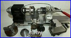 Mini Lathe Micro Lathe II Model 4500 extended bed with steel base and tooling