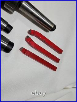 Mini Lathe Tool Parts Set in Metal Box, Change Gears 14mm Bore, Centers, Others