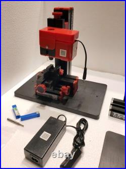 Mini Motorized Lathe Machine Multi Functional Woodworking Tools Lot of 2 used