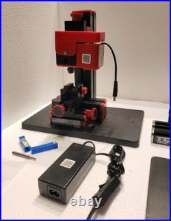 Mini Motorized Lathe Machine Multi Functional Woodworking Tools Lot of 2 used