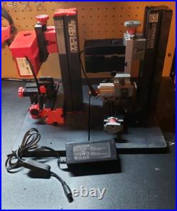 Mini Motorized Lathe Machine Multi Functional Woodworking Tools Lot of 2 used