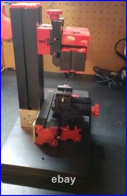 Mini Motorized Lathe Machine Multi Functional Woodworking Tools Lot of 2 used