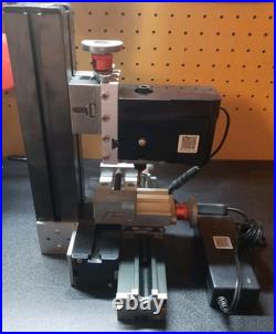 Mini Motorized Lathe Machine Multi Functional Woodworking Tools Lot of 2 used