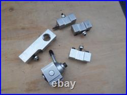 Mini lathe tool holder quick change set