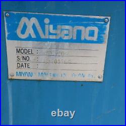 Miyano BNC-20C Horizontal Lathe 6 Tool Turret 4 Chuck Bar Feeder 208/230V 3Ph