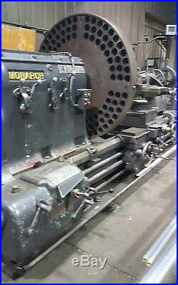 Monarch Lathe 32NN heavy duty 60 x 108 with steady rest, tooling, 4 jaw chuck