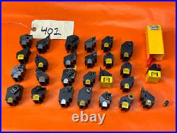 NEW lot of 25 Sandvik BTS BT25 lathe tool insert unit head PCLNL-2532-12 etc 402