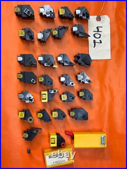 NEW lot of 25 Sandvik BTS BT25 lathe tool insert unit head PCLNL-2532-12 etc 402