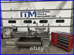 NICE Mazak 18x60 Metal Lathe Very Well Tooled Up Gap Bed Adjustable Brake