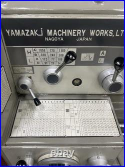 NICE Mazak 18x60 Metal Lathe Very Well Tooled Up Gap Bed Adjustable Brake