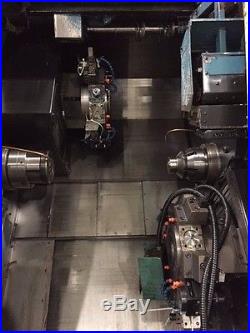 Nakamura-Tome WT-250 with Twin Turret + Live Tooling/Milling, used CNC Lathe