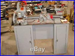 Nice 1968 10-k (light 10) South Bend Lathe With New Chuck & Tool Post (revised)
