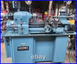 Nice Clean Hardinge HLVH toolroom lathe with 3, jaw chucks, 5C Weekly SpeciaL