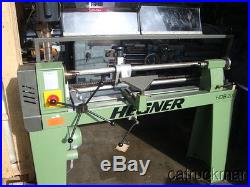 Nice Hegner HDB 200 Wood Lathe with LKH 950 Duplicating Attachment 110V single ph