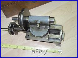 Nice Machinist lathe vertical milling attachment arbor spindle Elgin tool works