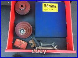 Nice SMITHY CB-1220XL 12in x 20in Combo Lathe/Mill WithKenCraft Bench And Tooling