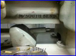Nice Southbend Engine Lathe With Turret And Tooling 16 X 30 Model 2h