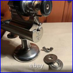 Nice Vintage Peerless 8mm WW Watchmaker Lathe With Matching Serial Numbers