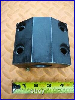 OKUMA 1 1/2 I. D. Turret Lathe Tool Holder Tooling Block 80mm X 45mm BHP 1.500