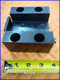 OKUMA 1 Sq (2 slot) Lathe Turning Tool Holder Tooling Block 80mmX45mm BHP 1.0