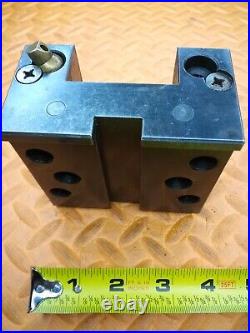 OKUMA 1 Sq (2 slot) Lathe Turning Tool Holder Tooling Block 80mmX45mm BHP 1.0