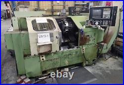 OKUMA LB15BB CNC LATHE, IGF with Graphics, Tool Setter, Tailstock, Chip Conveyer