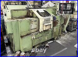 OKUMA LB15BB CNC LATHE, IGF with Graphics, Tool Setter, Tailstock, Chip Conveyer