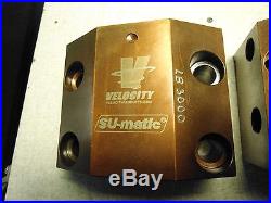 OKUMA LB3000 CNC Lathe Tool Block Holders Velocity SU-matic 1 1/2 Lot of 4