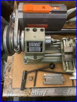 OUTSTANDING! American Edestaal Unimat SL1000 Lathe Mill with Box & Tools
