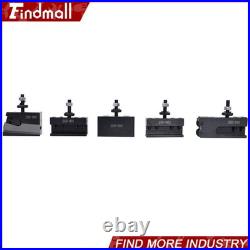 OXA Wedge Type Tool Post Set 250-000 For Mini Lathe 8 and Two Extra 250-001