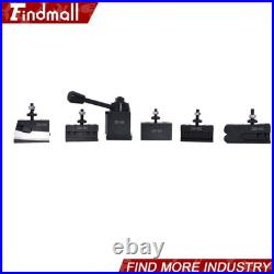 OXA Wedge Type Tool Post Set 250-000 For Mini Lathe 8 and Two Extra 250-001