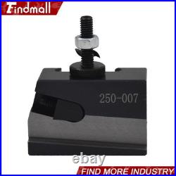 OXA Wedge Type Tool Post Set 250-000 For Mini Lathe 8 and Two Extra 250-001
