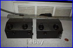 Okuma CNC Lathe Tool Holder Block 2 Hole Lot of 2