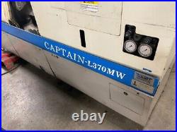 Okuma Captain L370 MW CNC Lathe, 2003 780-BBW, Live Tooling, Sub Spindle