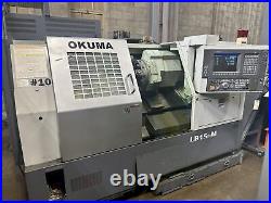 Okuma LB15II-M CNC Lathe, OSP7000L, Collet Chuck, 20 Swing, Live Tooling