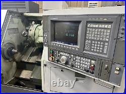 Okuma LB15II-M CNC Lathe, OSP7000L, Collet Chuck, 20 Swing, Live Tooling