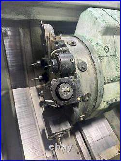 Okuma LB15II-M CNC Lathe, OSP7000L, Collet Chuck, 20 Swing, Live Tooling