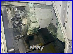 Okuma LB15II-M CNC Lathe, OSP7000L, Collet Chuck, 20 Swing, Live Tooling