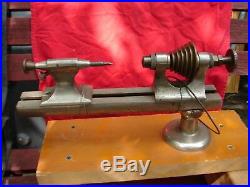 Old Antique Watch Makers Lathe 12 Long