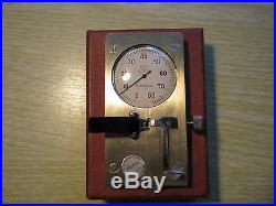 Original Bergeon escapement tester, watchmakers lathe, very rare watchmaker tool