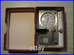 Original Bergeon escapement tester, watchmakers lathe, very rare watchmaker tool