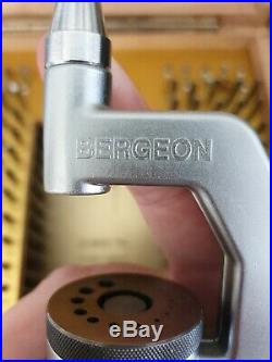 Original Bergeron No. 5285D Staking Tool, Watchmakers Lathe, UNUSED