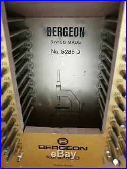 Original Bergeron No. 5285D Staking Tool, Watchmakers Lathe, UNUSED
