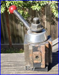 PHASE II Lathe Swing Piston Type Quick Change Tool Post 250-200