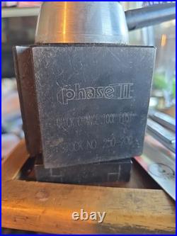 PHASE II Lathe Swing Piston Type Quick Change Tool Post 250-200