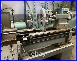 PONAR TUR 63 Geared Head Engine Lathe 24 x 70 with Taper attachment & Tooling