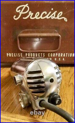 PRECISE LATHE TOOL POST DIE GRINDER WithCASE RACINE WISCONSIN VG CONDITION VINTAGE